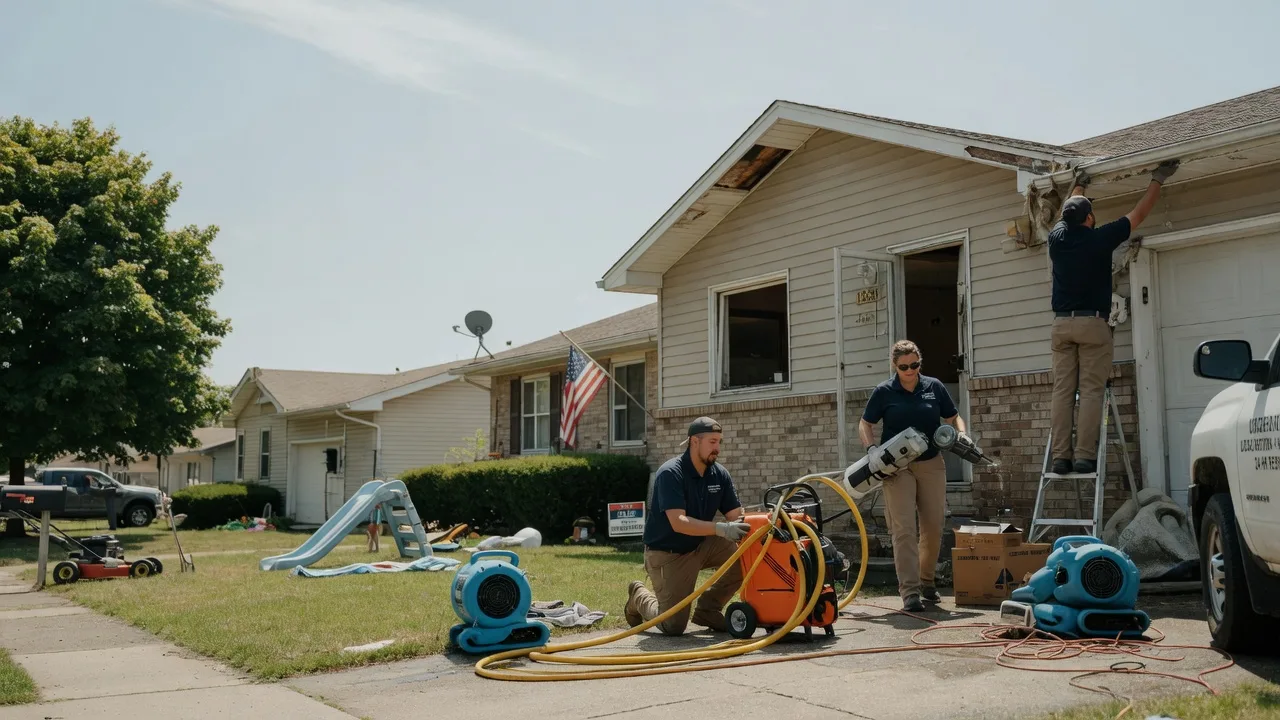 Water Damage Restoration in Marseilles, IL near me